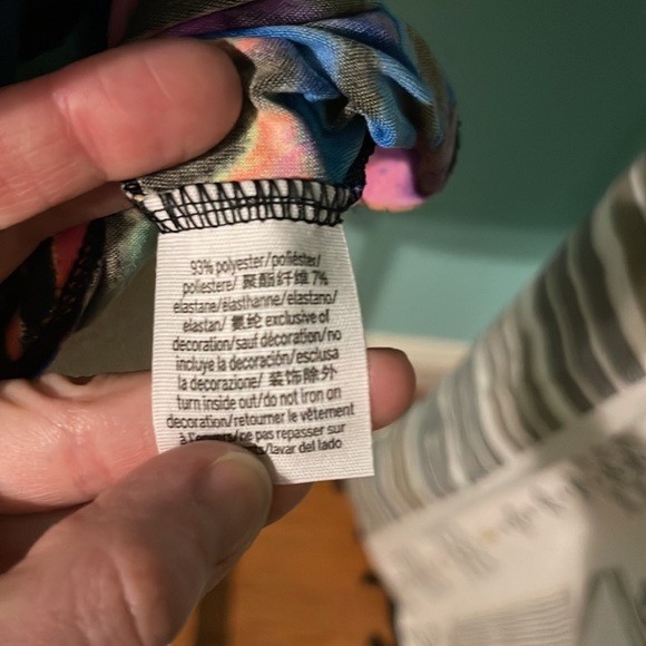 Victoria Secret PINK Neon Tie Dye Bright Sports Tank Top - Picture 7 of 7